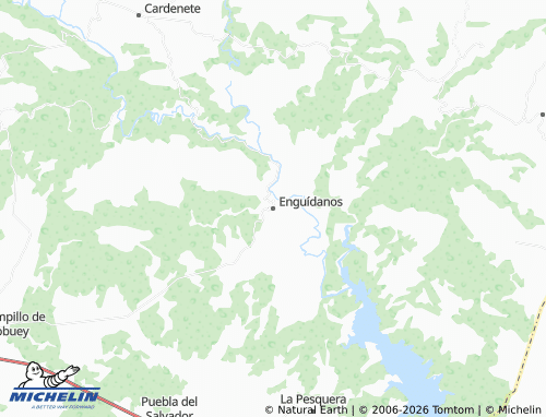 MICHELIN Enguídanos map - ViaMichelin