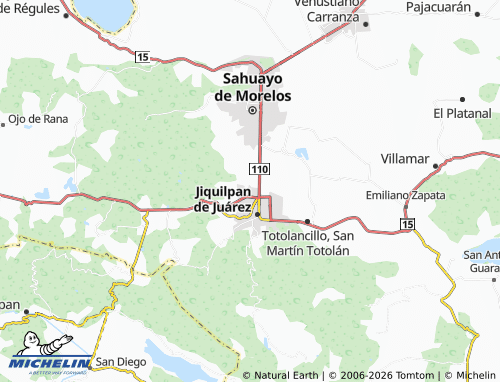 Mapa MICHELIN Independencia - ViaMichelin