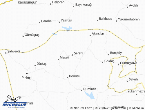 Mappa MICHELIN Şerefli - ViaMichelin