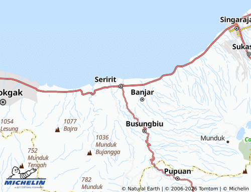 MICHELIN-Landkarte Bubunan - ViaMichelin
