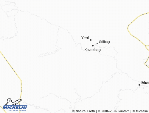 Kaart MICHELIN Boğazönü - ViaMichelin