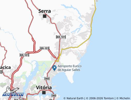 MICHELIN Jardim Limoeiro map - ViaMichelin