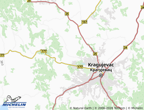 Mapa MICHELIN Poskurice - ViaMichelin