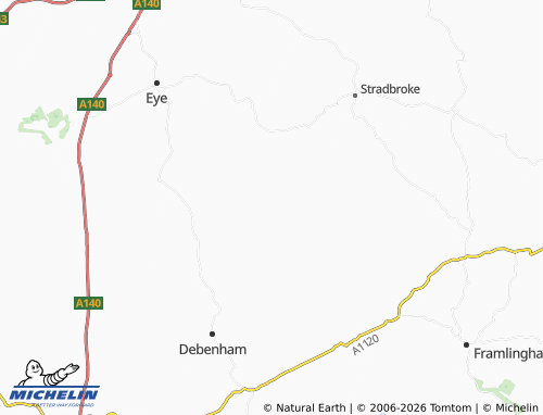 Carte MICHELIN Southolt - ViaMichelin