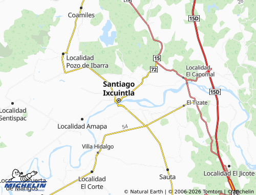 MICHELIN Cuauhtémoc map - ViaMichelin
