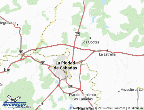 Mapa MICHELIN Pescadores - ViaMichelin