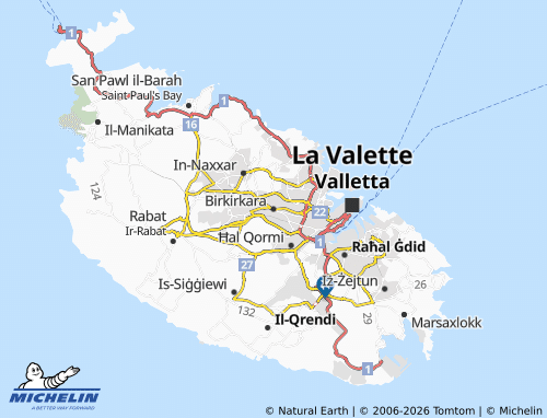 Mappa MICHELIN Birkirkara - ViaMichelin