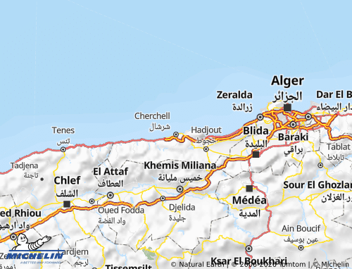 MICHELIN Sharshal map - ViaMichelin