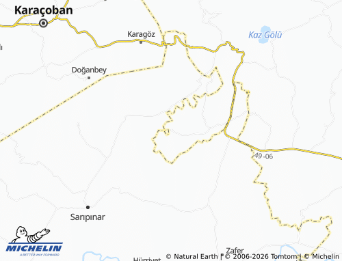 Mappa MICHELIN Yurtseven - ViaMichelin