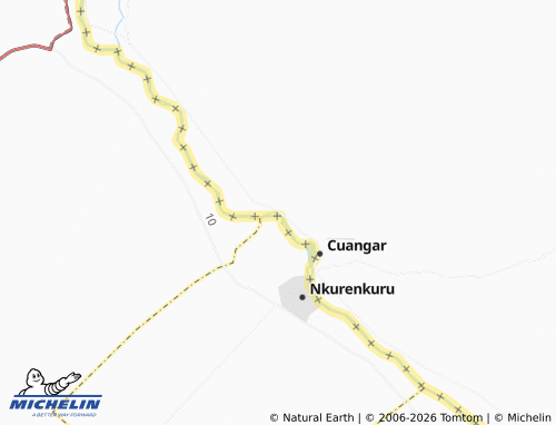 MICHELIN Santos map - ViaMichelin