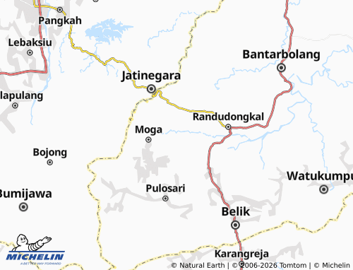 Carte MICHELIN Wangkelang - ViaMichelin