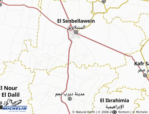 MICHELIN Borg Nour El Arab map - ViaMichelin