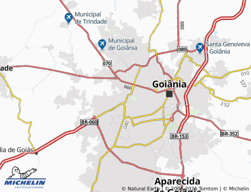 MICHELIN-Landkarte Conjunto Morada Nova - ViaMichelin