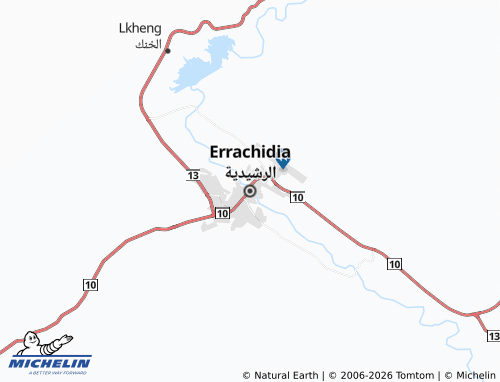 Carte MICHELIN Errachidia - ViaMichelin