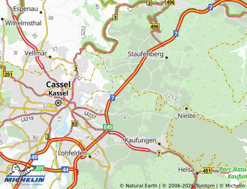 MICHELIN Ellenbach map - ViaMichelin