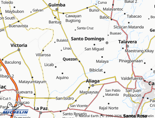 MICHELIN Barangay 1 map - ViaMichelin