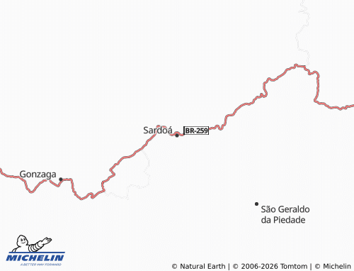 Carte MICHELIN Sardoá - ViaMichelin