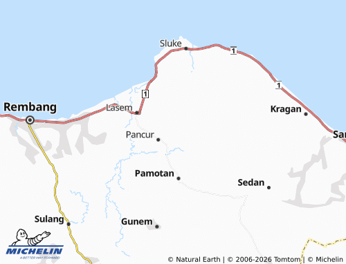 MICHELIN Wuwur map - ViaMichelin
