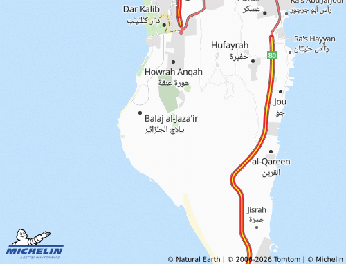 MICHELIN-Landkarte Bluk 1068 - ViaMichelin