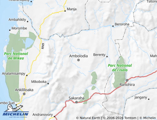 Mappa MICHELIN Ankazoabo - ViaMichelin