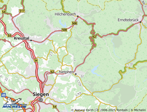 MICHELIN-Landkarte Frohnhausen - ViaMichelin