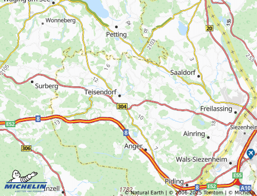 MICHELIN Knogl map - ViaMichelin