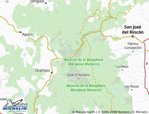 MICHELIN El Monumento map - ViaMichelin