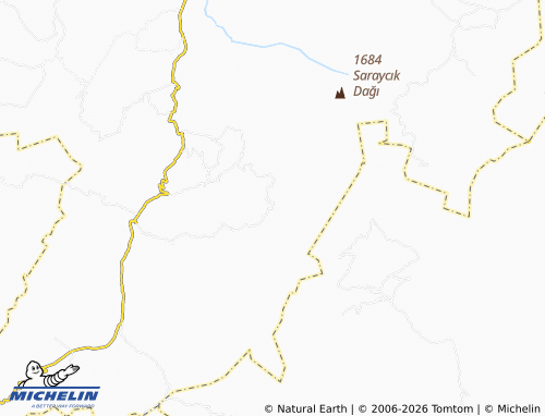 Mappa MICHELIN Kirazcık - ViaMichelin