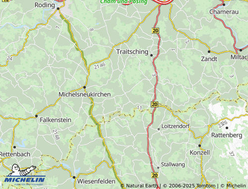 Mapa MICHELIN Untergoßzell - ViaMichelin