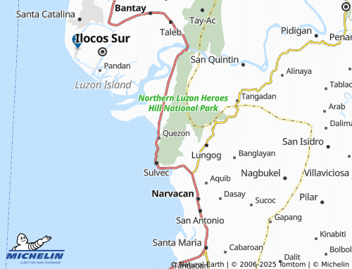 MICHELIN Magsaysay District map - ViaMichelin