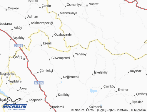 Mappa MICHELIN Yeniköy - ViaMichelin