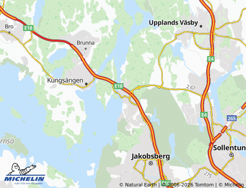 Mappa MICHELIN Stäket - ViaMichelin