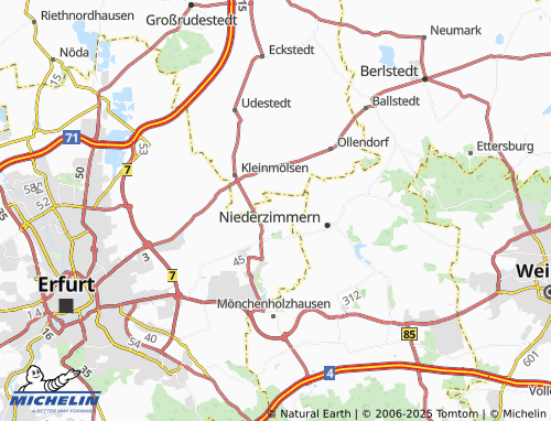 MICHELIN Wallichen map - ViaMichelin