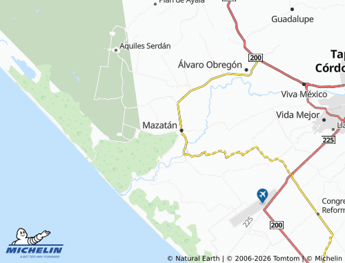 Mappa MICHELIN Orlando Cigarroa González - ViaMichelin