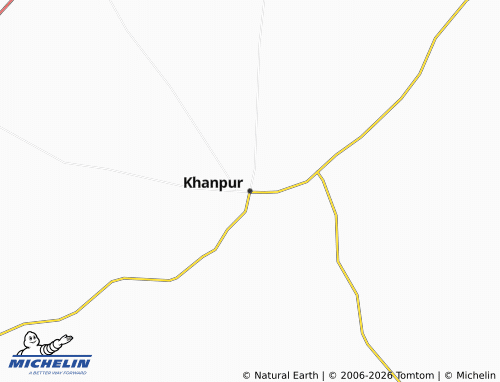 Kaart MICHELIN Khanpur - ViaMichelin
