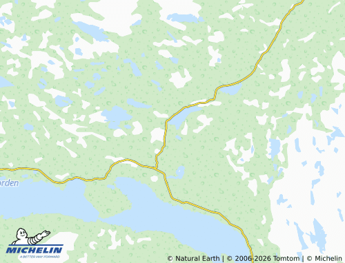 Mappa MICHELIN Tunhovdåsen - ViaMichelin