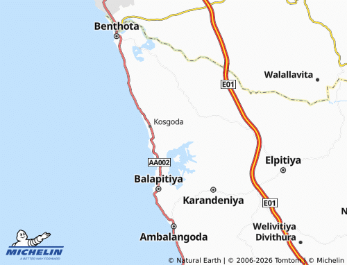 Mapa MICHELIN Katuvila - ViaMichelin