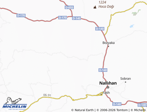 MICHELIN Arkutça map - ViaMichelin