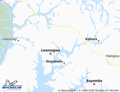 MICHELIN Kyanika map - ViaMichelin