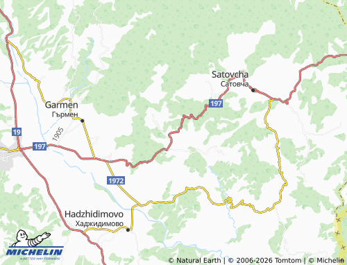 MICHELIN Dolno Dryanovo map - ViaMichelin