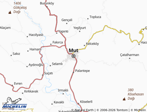 Mapa MICHELIN Mut - ViaMichelin