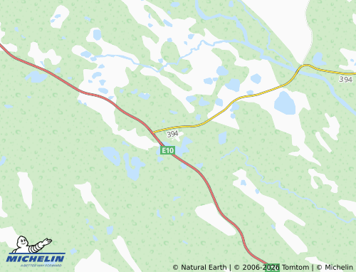 Mapa MICHELIN Leipojärvi - ViaMichelin