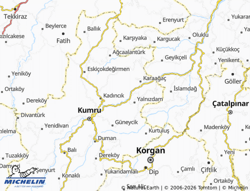 Mappa MICHELIN Derbent - ViaMichelin