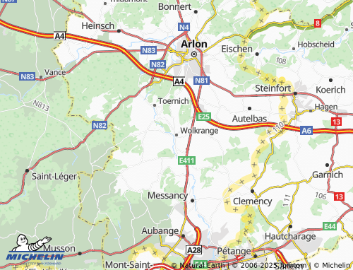 Mappa MICHELIN Wolkrange - ViaMichelin