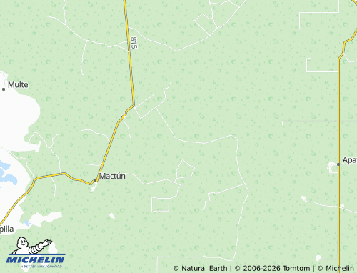 Mapa MICHELIN Carlos Alberto Madrazo - ViaMichelin