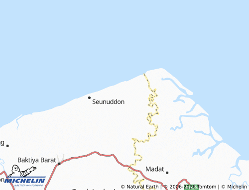 MICHELIN Ulee Matang map - ViaMichelin