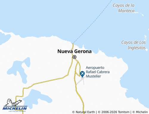 MICHELIN Nueva Gerona map - ViaMichelin