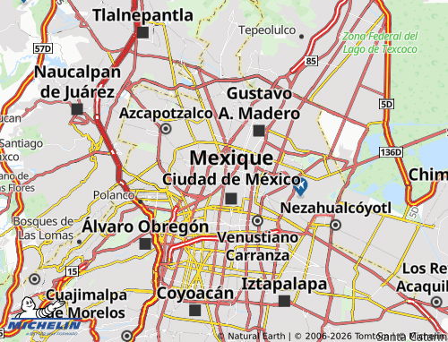 Mappa MICHELIN Tlatelolco - ViaMichelin