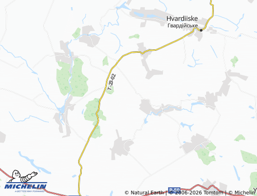 Mapa MICHELIN Matviikivtsi - ViaMichelin