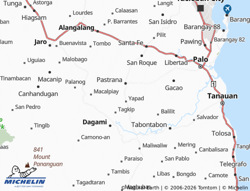 MICHELIN Sapsap map - ViaMichelin